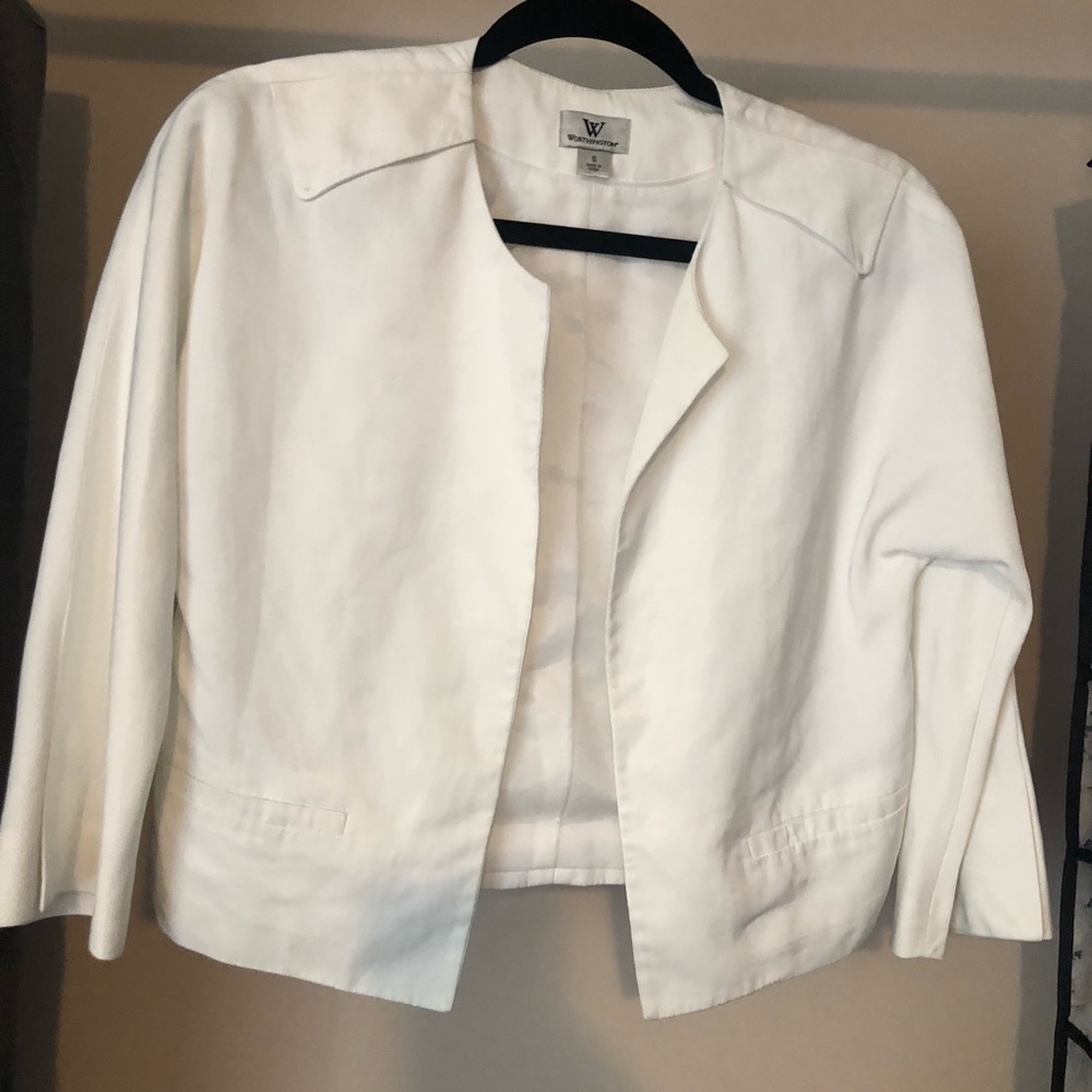 White Blazer